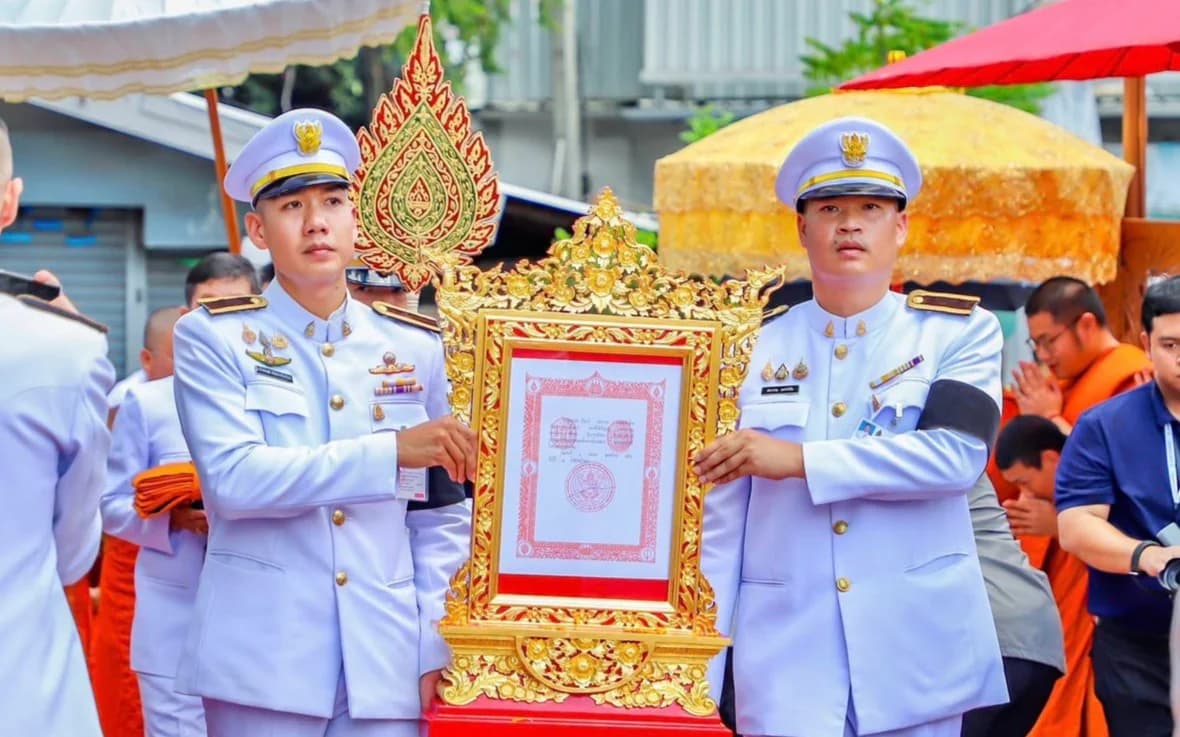 ร่วมแสดงมุทิตาจิตในโอกาสพระบาทสมเด็จพระเจ้าอยู่หัวมีพระบรมราชโองการ พระราชทานสัญญาบัตรตั้งสมณศักดิ์ให้พระครูปลัดธีร์นวัช ญาณสิทธิวาที เจ้าอาวาสวัดยางกวง