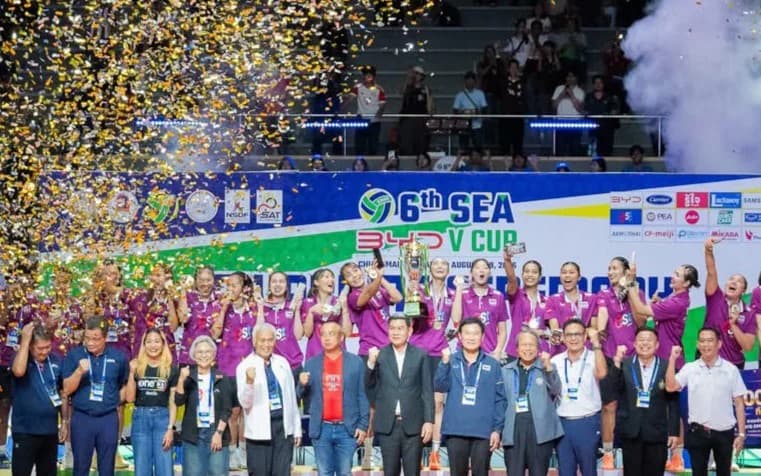 การแข่งขันและร่วมพิธีปิดการแข่งขันวอลเลย์บอลหญิงรายการ BYD DMI 6th SEA V League 2026 (สนามที่ 2)