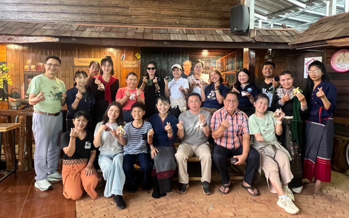 กิจกรรมการท่องเที่ยวเชิงสร้างสรรค์ ภายใต้โครงการท่องเที่ยวเชื่อมโยงเครือข่ายเมืองแห่งการเรียนรู้ เชียงราย - เชียงใหม่ Learning City, Knowledge Linked Touri