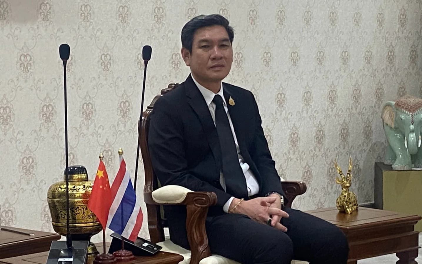 ต้อนรับกงสุลใหญ่แห่งสาธารมรัฐประชาชนจีนประจำเชียงใหม่ ด้วยนายเฉิน ไห่ผิง (Mr. Chen Haiping) กงสุลใหญ่แห่งสาธารณรัฐประชาชนจีน ประจำเชียงใหม่