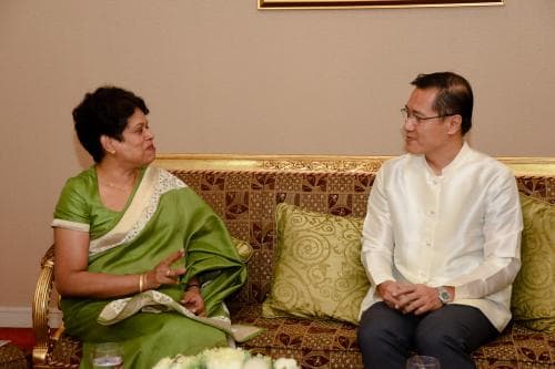 เอกอัครราชทูตสาธารณรัฐสังคมนิยมประชาธิปไตยศรีลังกาประจำประเทศไทย เข้าเยี่ยมคารวะ