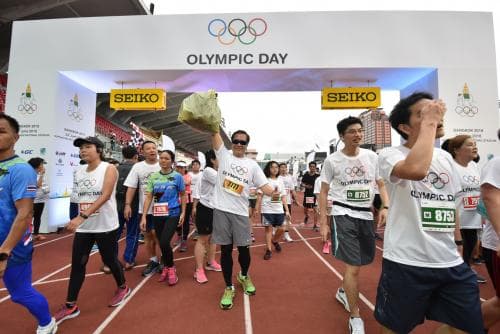เดิน - วิ่ง 2018 Olympic Day 