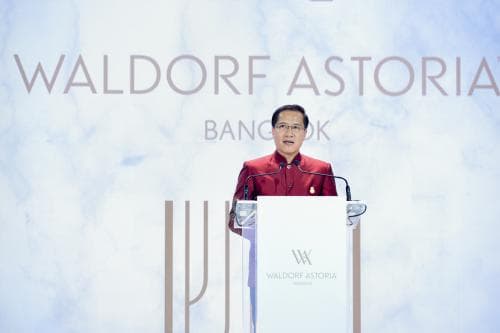 เปิดตัวอย่างเป็นทางการ โรงแรม Waldorf Astoria Bangkok