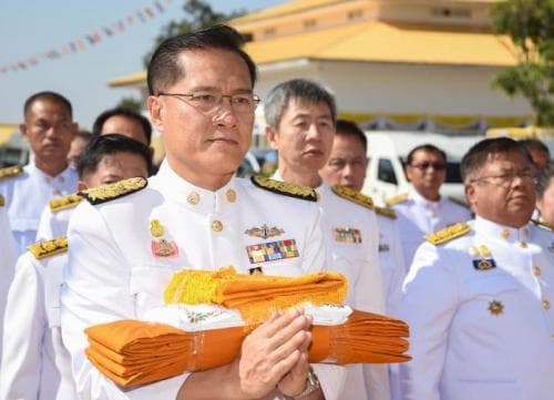พิธีถวายผ้าพระกฐินพระราชทาน ประจำปี 2561 โดยกระทรวงการท่องเที่ยวและกีฬา