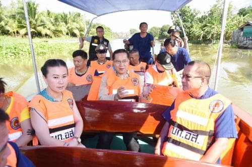 ตรวจเยี่ยมตลาด 3 อำเภอ ตลาดน้ำบางน้อย จังหวัดสมุทรสงคราม