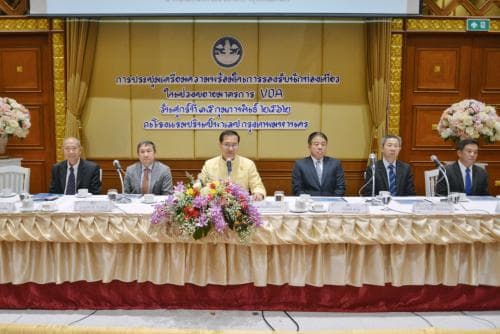 เตรียมพร้อมรับมือนักท่องเที่ยวเพิ่มขึ้นจากการขยายเวลา VOA