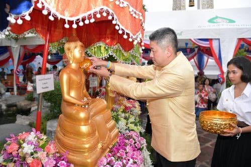 ผช.รมต.ท่องเที่ยวฯ ลงพื้นที่ตรวจเยี่ยม การจัดงานประเพณีวันสงกรานต์