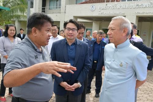 รมว.ท่องเที่ยวและกีฬา ลงพื้นที่ตรวจเยี่ยมและติดตามการซ่อมแซมสนามกีฬาเมืองหลักภาคใต้ (พรุค้างคาว) จ.สงขลา