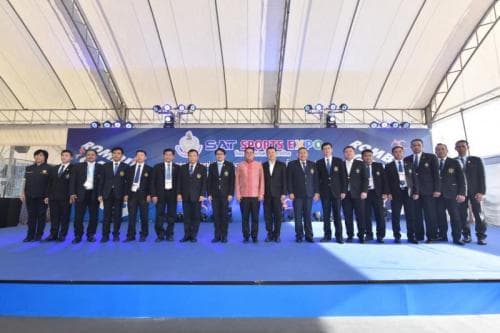 พิธีเปิด SAT Sports Expo 2019 เพื่อยกระดับการแข่งขันกีฬาระดับชาติ ในการแข่งขันกีฬาอาวุโสแห่งชาติ ครั้งที่ 2 "รมย์บุรีเกมส์"