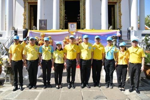 รมว.พิพัฒน์ ร่วมกิจกรรมจิตอาสาพัฒนาปรับภูมิทัศน์ ทำความสะอาดศาสนสถานถวายพระราชกุศลและน้อมรำลึกในพระมหากรุณาธิคุณเนื่องในโอกาสวันคล้ายวันพระบรมราชสมภพ พระบาทสมเด็จพระจอมเกล้าเจ้าอยู่หัว