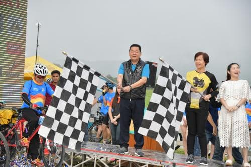 ผู้ช่วยรัฐมนตรีว่าการกระทรวงการท่องเที่ยวและกีฬา เป็นประธานเปิดงาน Chiangrai Road Classic 2019