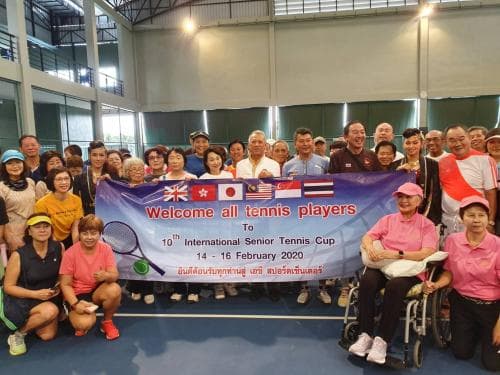 รมว.พิพัฒน์ ต้อนรับนักกีฬาเทนนีส ในการแข่งขันเทนนิสนานาชาติ ครั้งที่ 10 ที่จังหวัดสงขลา