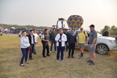 ร่วมงาน แสดงบอลลูนนานาชาติ "SINGHA PARK CHIANGRAI INTERNATIONAL BALLOON FIESTA  2020"