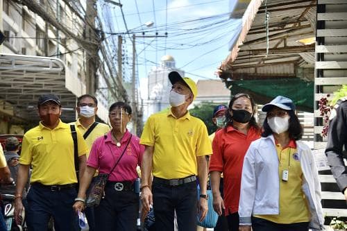 รัฐมนตรีว่าการกระทรวงการท่องเที่ยวและกีฬาลงพื้นที่สำรวจเตรียมความพร้อมรองรับการท่องเที่ยว วิถีชุมชนริมน้ำ ณ ชุมชนตลาดน้อย กรุงเทพมหานคร และคลองอ้อมนนท์ จังหวัดนนทบุรี