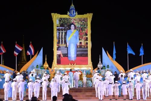 พิธีจุดเทียนถวายพระพรชัยมงคล เนื่องในโอกาสวันเฉลิมพระชนมพรรษาสมเด็จพระนางเจ้าสิริกิติ์ พระบรมราชินีนาถ พระบรมราชชนนีพันปีหลวง 12 สิงหาคม 2563