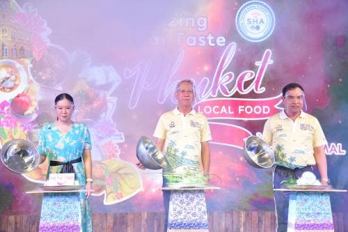 รมต.พิพัฒน์ เปิดงาน Amazing Thai Taste@Phuket # Local Food ยกทัพสุดยอดของอร่อยเกาะภูเก็ต พร้อมนำเสนอสินค้าท่องเที่ยวเชิงอาหารและวัตถุดิบท้องถิ่น ในรูปแบบวิถีใหม่ New Normal