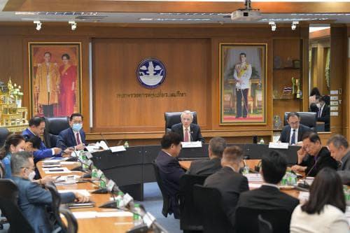 ประชุมหารือแนวทางการขับเคลื่อนการพัฒนาเศรษฐกิจ BCG Model ด้านการท่องเที่ยวและเศรษฐกิจสร้างสรรค์ 