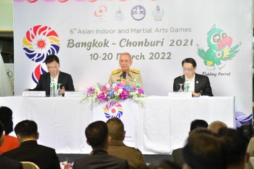 รมต.พิพัฒน์ แถลงความคืบหน้า กีฬาเอเชียนอินดอร์และมาเชี่ยลอาร์ทเกมส์ ครั้งที่ 6 พ.ศ. 2564 (ค.ศ. 2021)