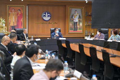 ประชุมเพื่อเตรียมการประเมินคุณธรรมและความโปร่งใสของกระทรวงการท่องเที่ยวและกีฬา ประจำปีงบประมาณ พ.ศ. 2564