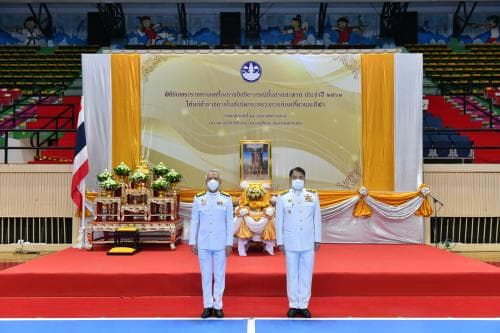 พิธีรับพระราชทานเครื่องราชอิสริยาภรณ์ ก.ท่องเที่ยวฯ ประจำปี 2563