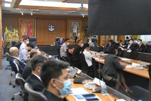 ผช.รมว.นภินทร เป็นประธานการประชุมคณะทำงานเฉพาะกิจเพื่อขับเคลื่อนการท่องเที่ยวระหว่างประเทศภายใต้สถานการณ์การแพร่ระบาดของโรคติดเชื้อไวรัสโคโรนา 2019 (โควิด-19) ครั้งที่ 3/2564