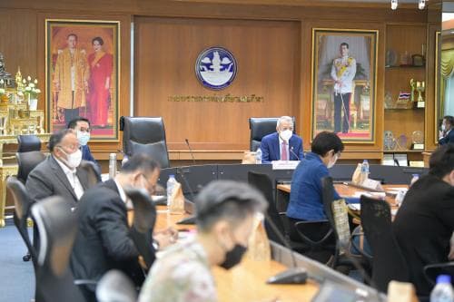 ประชุมผู้บริหารกระทรวงการท่องเที่ยวและกีฬา ครั้งที่ 4/2564 ผ่านสื่ออิเล็กทรอนิกส์ (Video Conference)