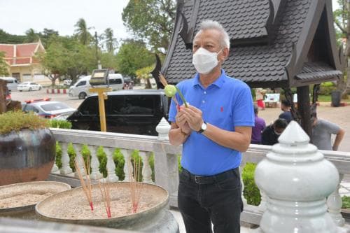 รมว.พิพัฒน์ และคณะเยี่ยมชมวัดไชยธาราราม จ.ภูเก็ต