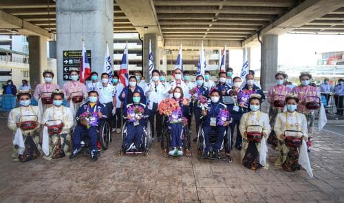 "สายสุนีย์" นำทัพฮีโร่พาราชุดแรกกลับไทย กกท.-ชาวเมืองภูเก็ตต้อนรับอย่างยิ่งใหญ่ สุดอบอุ่น