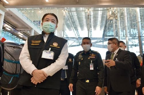 ปลัดท่องเที่ยวและกีฬา ลงพื้นที่สำรวจการให้บริการนักท่องเที่ยว ณ ท่าอากาศยานสุวรรณภูมิ