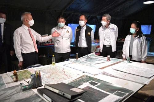 รมว.ท่องเที่ยว นำทีมเยี่ยมชมกองถ่ายทำภาพยนตร์ซีรีส์ "Thai Cave Rescue" ที่ The Studio Park