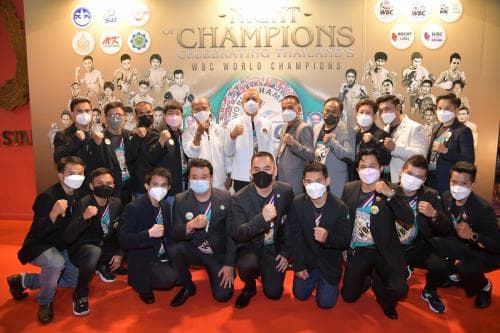 พิธีมอบรางวัลเชิดชูเกียรตินักมวยแชมป์เปี้ยนโลก "WBC Night Of Champions"