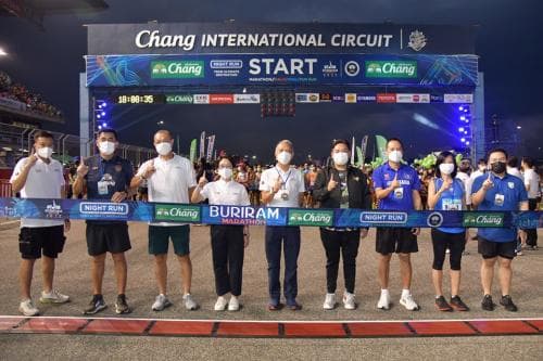 รมว.พิพัฒน์ เป็นประธานเปิด และร่วมมอบรางวัล "บุรีรัมย์ มาราธอน 2022 พรีเซ็นเต็ดบาย เครื่องดื่มตราช้าง" จ.บุรีรัมย์