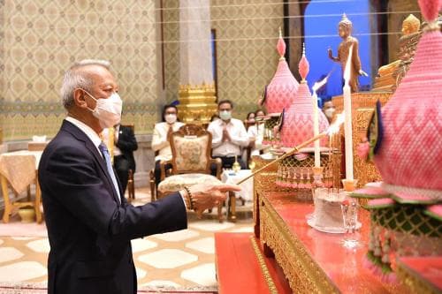 รมว.ท่องเที่ยวและกีฬา เป็นประธานในพิธีพุทธาภิเษกเหรียญนรสิงห์ปราบมาร โดยมีนายยุทธศักดิ์ สุภสร ผู้ว่าการการท่องเที่ยวแห่งประเทศไทย นายอภิชัย ฉัตรเฉลิมกิจ รองผู้ว่าด้านสินค้าและธุรกิจท่องเที่ยว ททท. พร้อมด้วยผู้บริหาร ททท. 