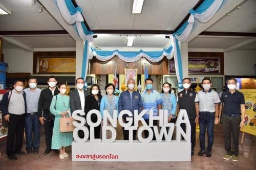 รมว.ท่องเที่ยวฯ ตรวจเยี่ยมการท่องเที่ยวย่านเมืองเก่าสงขลา