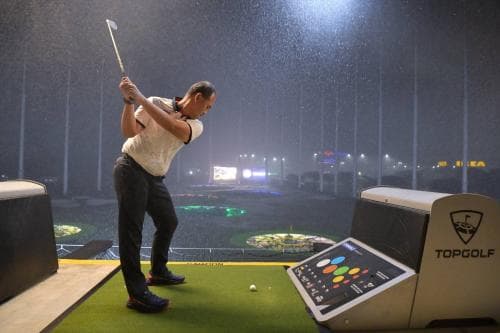 พิธีเปิดงานท็อปกอล์ฟ เมกาชิตี้ (Topgolf Megacity)