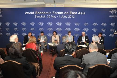 การประชุม World Economic Forum on East Asia ปี 2012