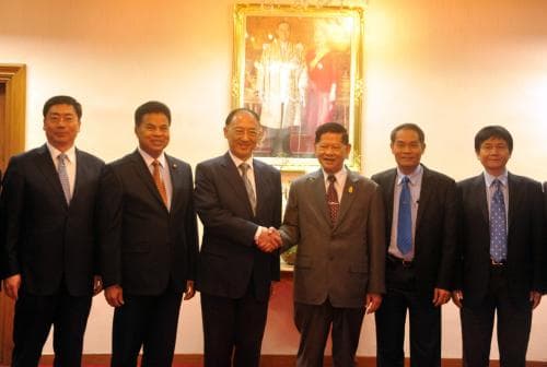 รัฐมนตรีสำนักกิจการกีฬาแห่งชาติจีน เข้าเยี่ยมคารวะ รัฐมนตรีว่าการกระทรวงการท่องเที่ยวและกีฬา