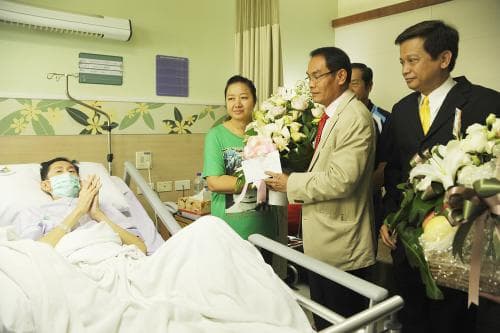 กระทรวงการท่องเที่ยวฯ เยี่ยมให้กำลังใจอดีตนักแบดมินตันทีมชาติไทย