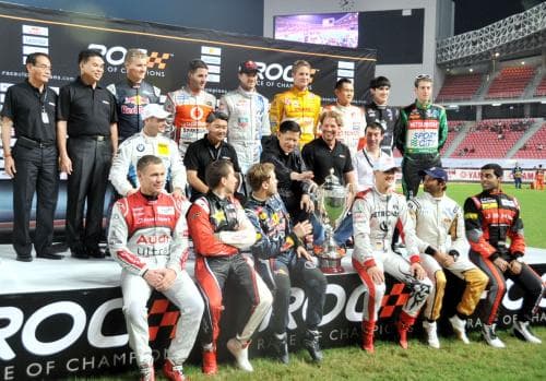 พิธีเปิดการแข่งขัน Race of Champions (ROC) 2012