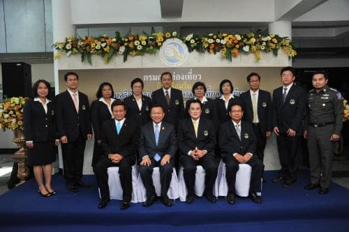 ตรวจเยี่ยมกรมการท่องเที่ยว