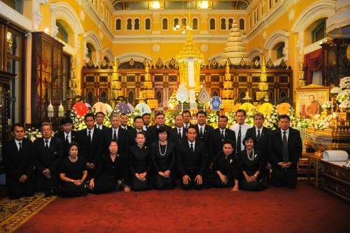 สวดพระอภิธรรมพระศพ สมเด็จพระญาณสังวร สมเด็จพระสังฆราชสกลมหาสังฆปริณายก