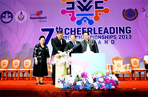 ทดสอบ การแข่งขันเชียร์ลีดดิ้งชิงแชมป์โลก ครั้งที่ 7 จัดขึ้นโดยกรมพลศึกษา กระทรวงการท่องเที่ยวและกีฬา ร่วมกับสหพันธ์กีฬาเชียร์ลีดดิ้งประจำประเทศไทย ในระหว่างวันที่ 23-24 พ.ย.นี้