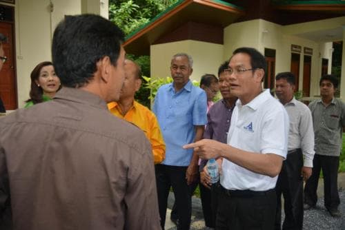 เยี่ยมชมแหล่งท่องเที่ยวและเปิดการแข่งขันกีฬา กรีฑานักเรียน นักศึกษาและประชาชนจังหวัดพัทลุง ครั้งที่ 65