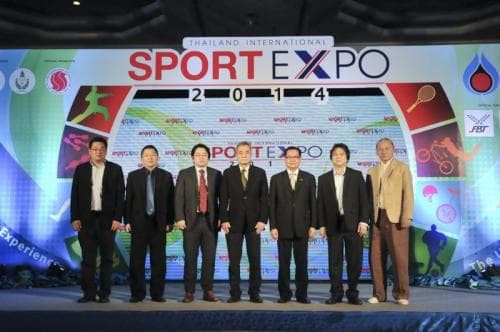 แถลงข่าว Thailand international Sport Expo 2014