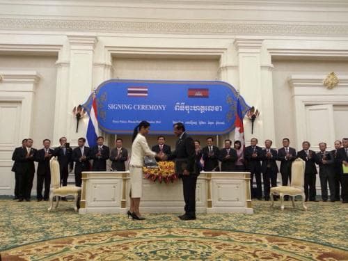 ลงนาม MOU ด้านการท่องเที่ยวระหว่างไทยกับกัมพูชา