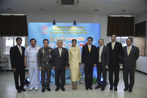 แถลงข่าว โครงการอาสาฯอนุรักษ์ทะเลไทย 2557