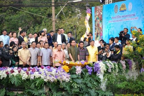 พิธีเปิด "ตลาดน้ำวิถีไทย คลองผดุงกรุงเกษม"