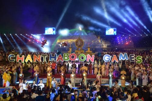 เปิดการแข่งขันกีฬาเยาวชนแห่งชาติ ครั้งที่ 31 จันทบูรเกมส์ 
