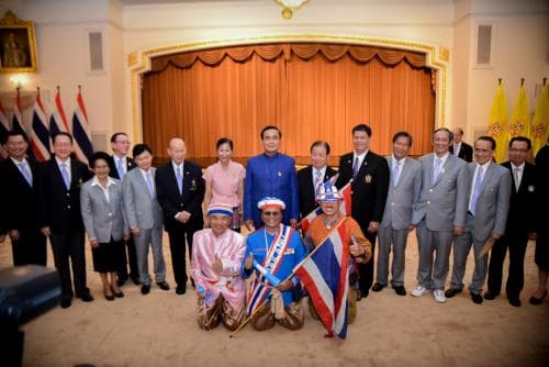 นักกีฬาซีเกมส์รับโอวาทจากนายกรัฐมนตรี