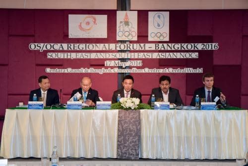 OS/OCA Regional Forum - Bangkok 2016 South,East,South East Asian NOCs